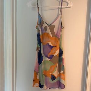 Colorful Slip Dress